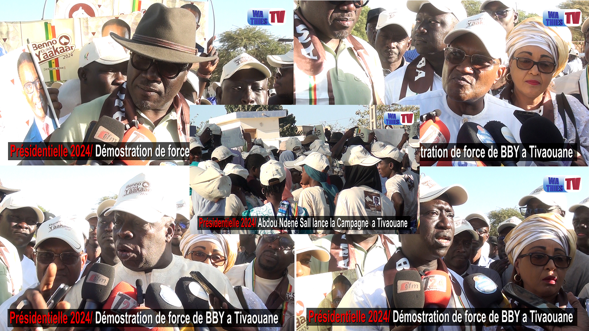 Élection présidentielle Abdou Ndene Sall lancé la campagne à Tivaouane